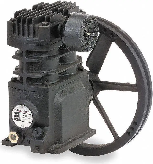 Alt view image 2 of 2 - INGERSOLL-RAND SS3 Bare Air Compressor Pump, 3 hp, 1 Stage, 16.9 fl oz Oil