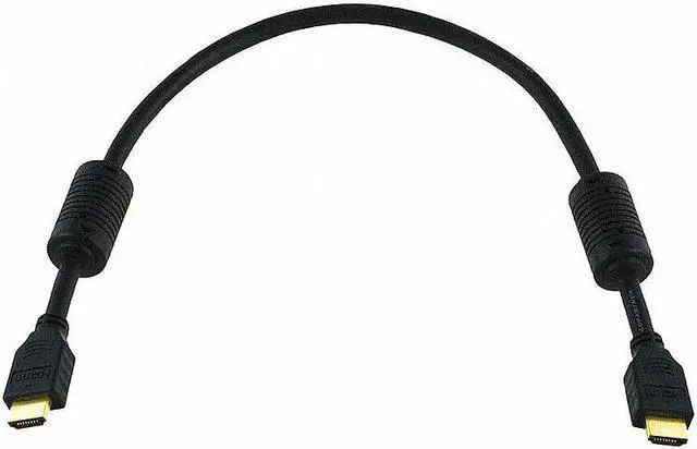 Alt view image 2 of 8 - Monoprice Select Series High Speed HDMI Cable, 4K @ 24Hz, 10.2Gbps, 28AWG, 1.5ft, Black