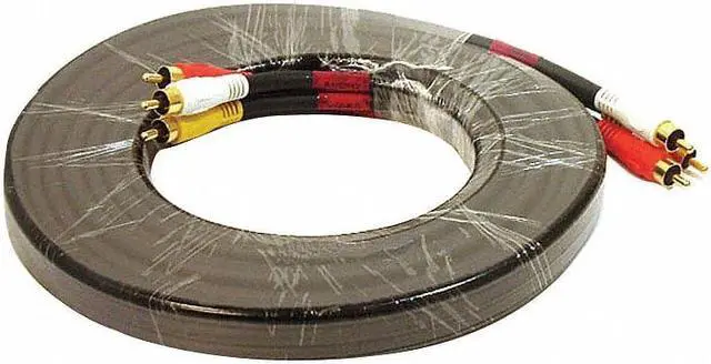 Alt view image 4 of 5 - Monoprice 25ft Triple RCA Stereo Video Dubbing Composite Cable (3 x RG59U)