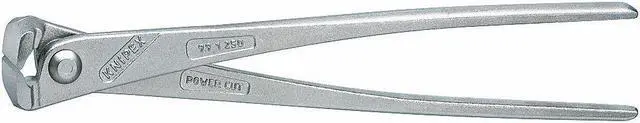 Main image of Knipex 99-14-250 10" High Leverage Concretors' Nippers - Nickel Plated