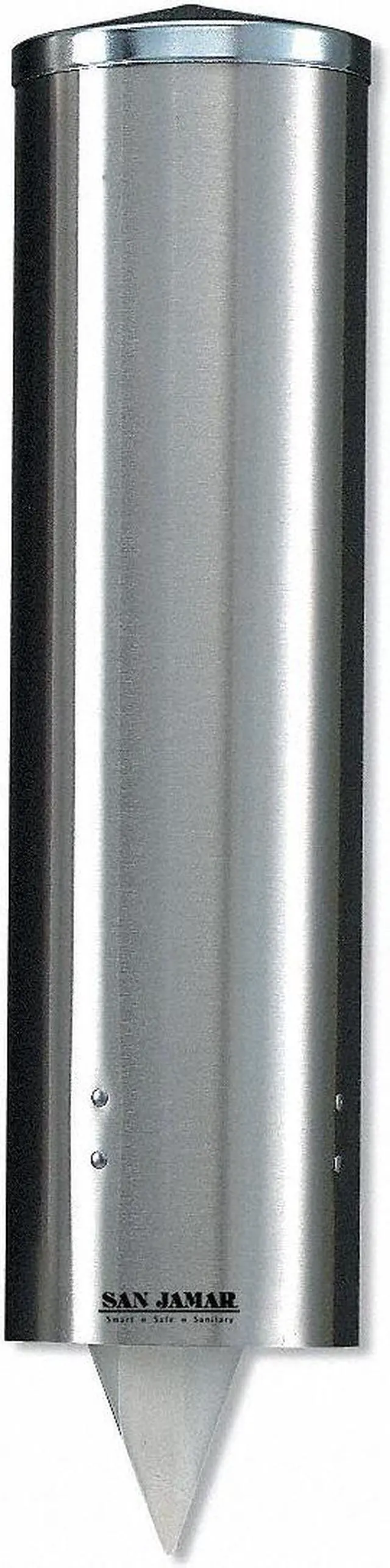 Main image of SAN JAMAR C3450SSGR Cup Dispenser,8 to 24 Oz Cups