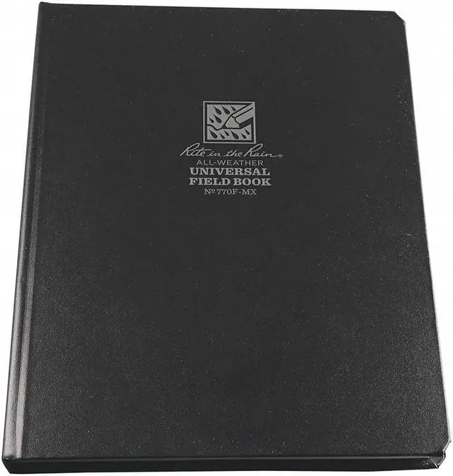 Alt view image 2 of 6 - RITE IN THE RAIN 770F-MX All Weather Maxi Bound Book,Uni,8-1/2in.