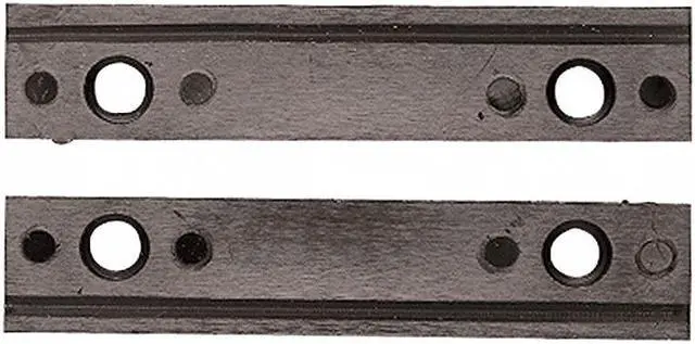 Main image of PANAVISE 344 Repl Grooved Jaws,Bench Vise,Nylon,Black