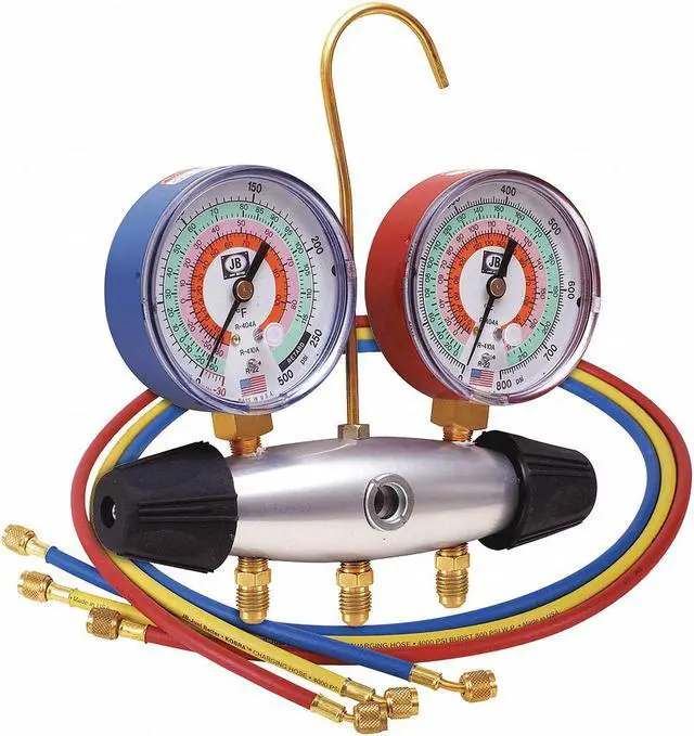 Main image of JB INDUSTRIES 24233 Manifold Gauge, 2-Valve