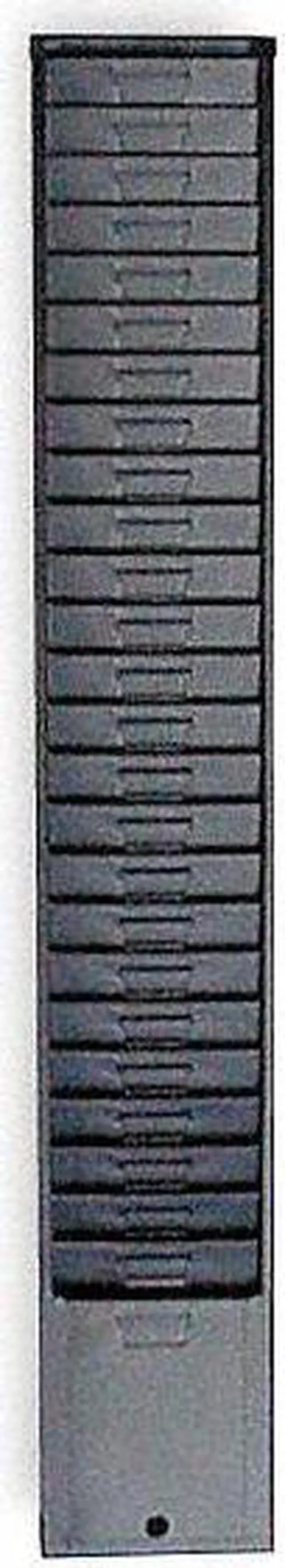 Main image of AMANO 176B Time Card Rack,4 x 31-1/8 x 5 in.