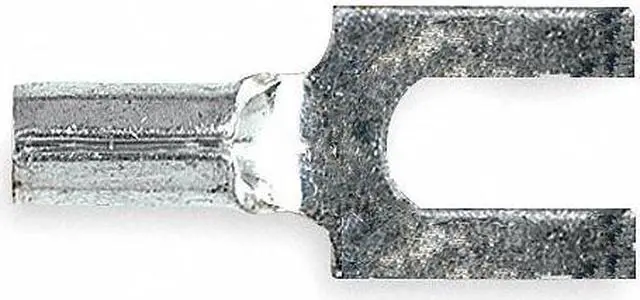 Alt view image 2 of 4 - 3M M14-6FBX Fork Terminal, #6 Stud Size, 14 AWG, 600 V, Bare Insulated, Blue,