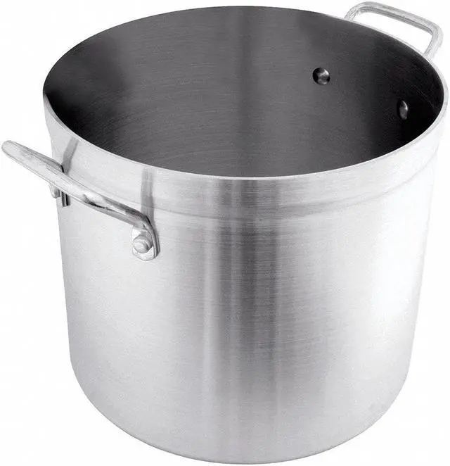 Alt view image 2 of 2 - CRESTWARE POT16 Stock Pot,16 qt,Aluminum