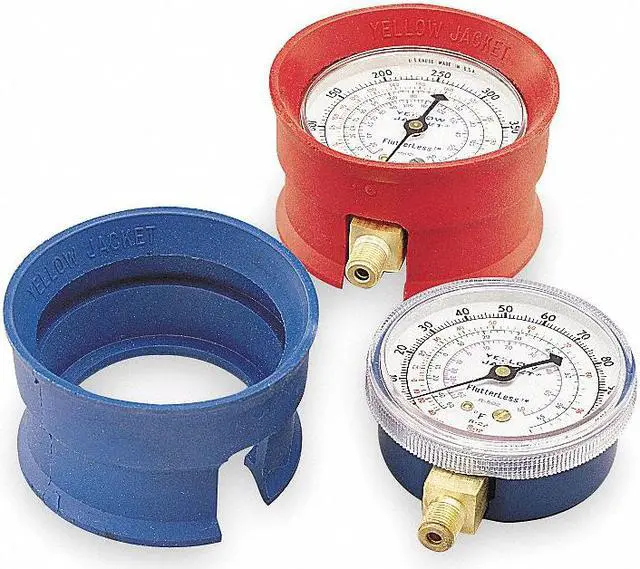 Main image of YELLOW JACKET 49090 Gauge Boots,2-1/2 In Dia,PR