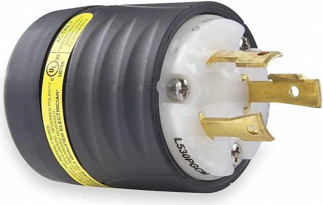 Alt view image 4 of 5 - LEGRAND L530PGCM 3 Wire Ground Monitoring Plug 125VAC 30A