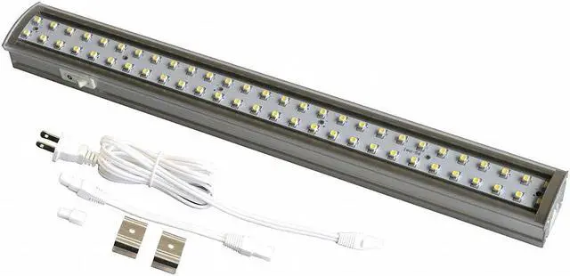 Alt view image 3 of 5 - Radionic Hi Tech ZX513-D-WW 12 in. Orly Dimmable Aluminum Under Cabinet LED Light - Warm White