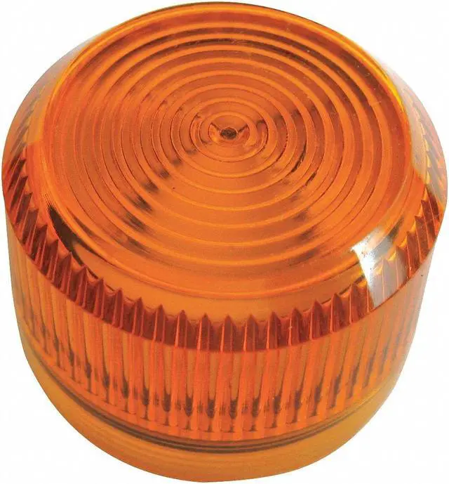 Alt view image 2 of 2 - EATON 10250TC19N Cutler-Hammer Pilot Light Lens,30mm,Amber,Plastic