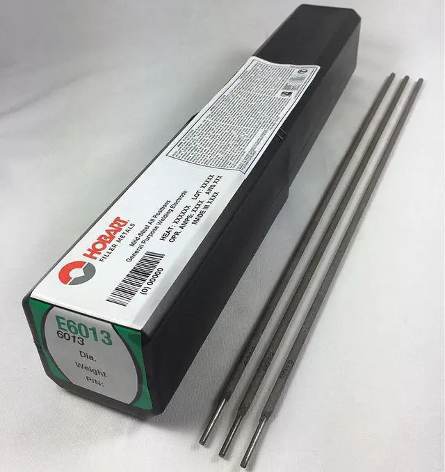 Alt view image 3 of 3 - HOBART WELDING PRODUCTS 54JK84 14-1/2" Stick Electrode 3/32" Dia., AWS E6013, 5