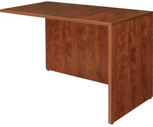 Alt view image 3 of 17 - Lorell Return Shell 48"x24"x29-1/2" Cherry 69421