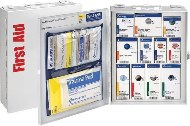Alt view image 8 of 19 - Smartcompliance Food Service Cabinet W/O Medications For 25 People, 94 Pieces