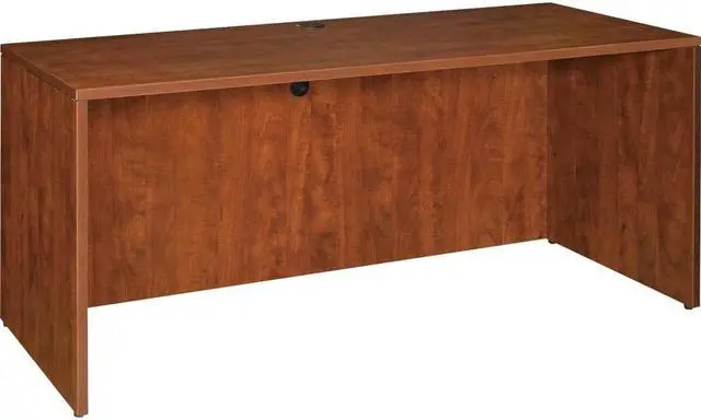 Alt view image 2 of 10 - Lorell Credenza Shell 66"x24"x29-1/2" Cherry 69413