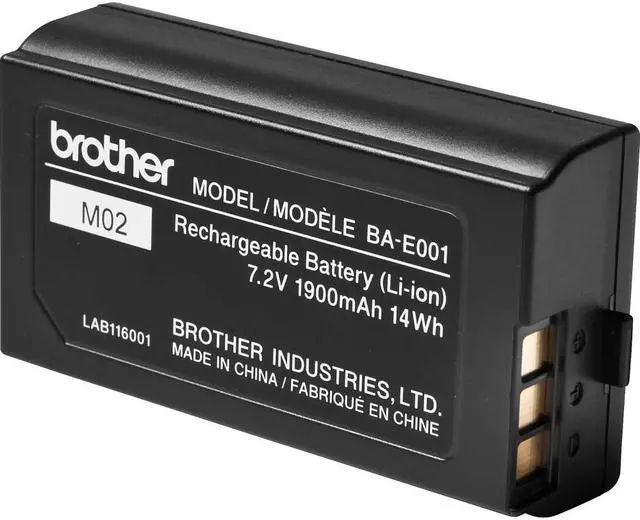 Alt view image 3 of 8 - Brother BA-E001 Handheld Device Battery