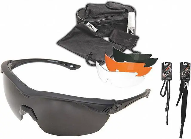 Alt view image 5 of 5 - EDGE EYEWEAR HO611 Overlord Vapor Shield, Safety Glasses, Anti-Fog &
