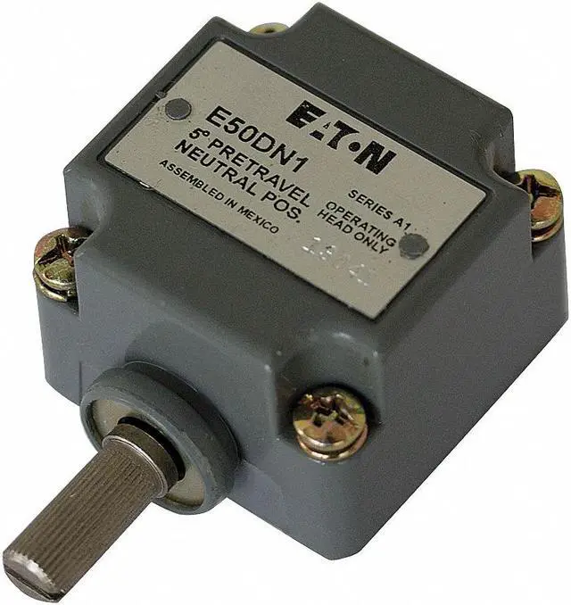 Alt view image 2 of 2 - EATON E50DN1 Cutler-Hammer Limit Switch Head,Plunger,Side,.20 In