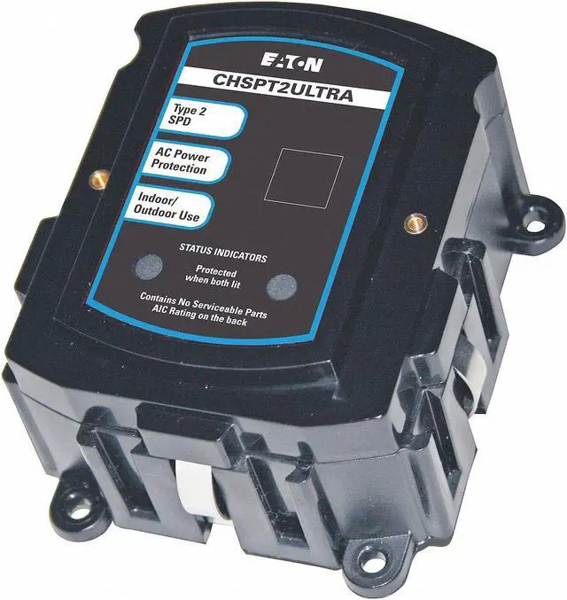 Alt view image 2 of 5 - EATON CHSPT2ULTRA Surge Protection Device, 1 Phase, 120/240V, Depth: 2.25"