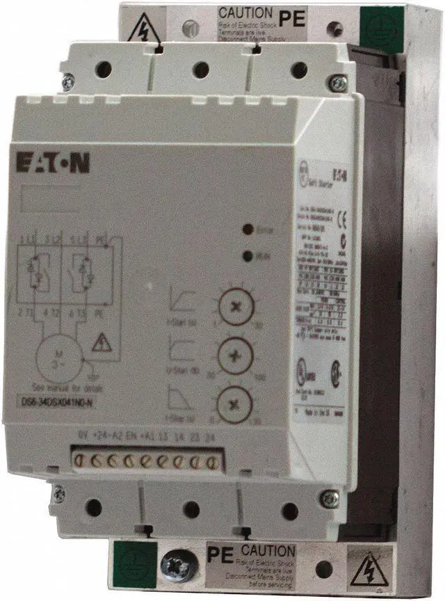 Alt view image 2 of 2 - EATON DS7-342SX007N0-N Soft Start Controller,240/480VAC,7A