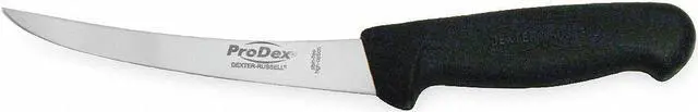 Main image of DEXTER RUSSELL 27043 Boning Knife,Stiff,6 In,NSF,Black Dot
