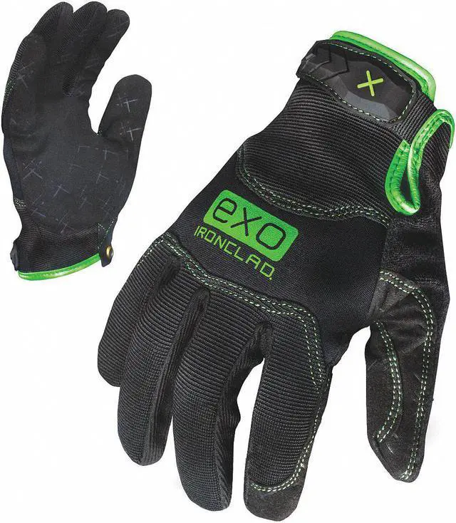 Alt view image 2 of 3 - Pro Gloves,L,TPR Closure,Single Layer,PR IRONCLAD G-EXMPG-04-L