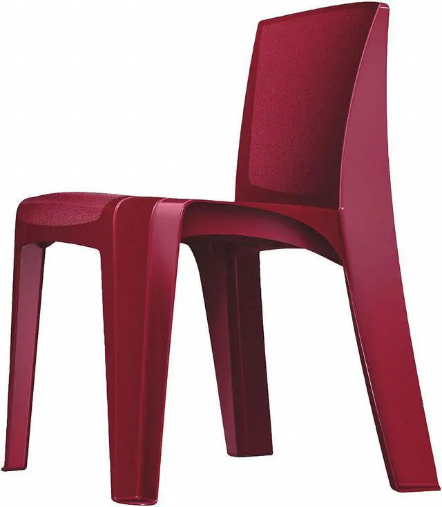 Main image of CORTECH 86484-P Stacking Chair, RazorBack Series, Polypropylene Plum