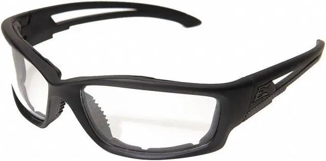 Main image of EDGE EYEWEAR GSBR611 Safety Glasses, Wraparound Clear Polycarbonate Lens,