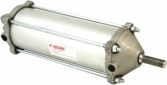 Alt view image 2 of 2 - VELVAC 100132 Air Cylinder, 3 1/2 in Bore, 8 17/25 in Stroke, Double Acting,
