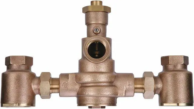 Alt view image 2 of 2 - POWERS 3/4 x 1 LFMM432-1 Mixing Valve,Brass,64 gpm