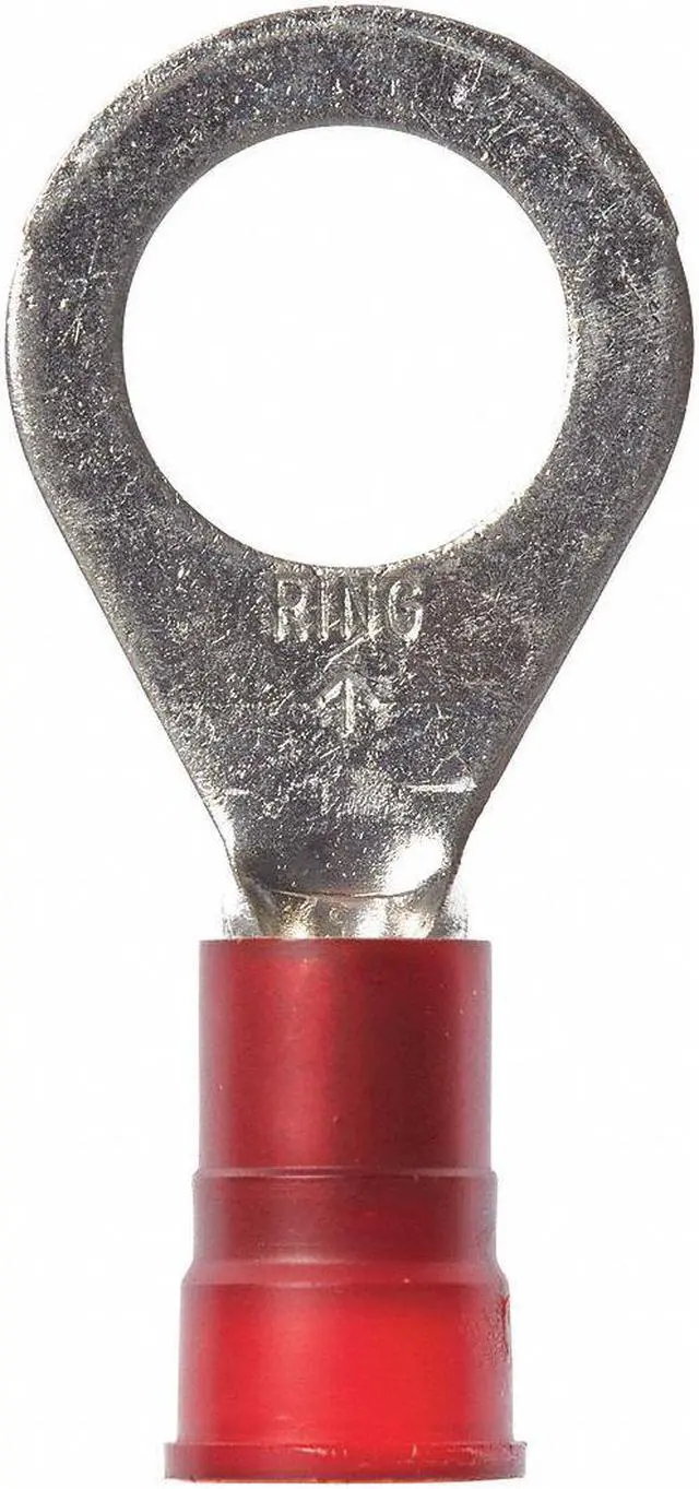 Main image of 3M MN8-14R/SX 8 AWG Nylon Ring Terminal 1/4" Stud PK10