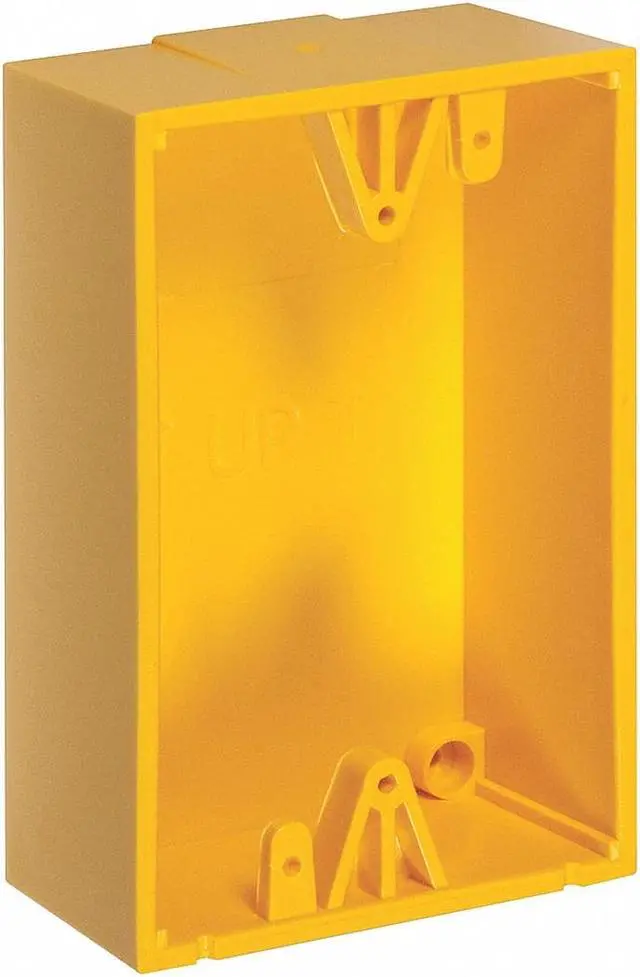 Main image of Back Box, For Use With Stopper Stations, Universal Button, Select-Alert