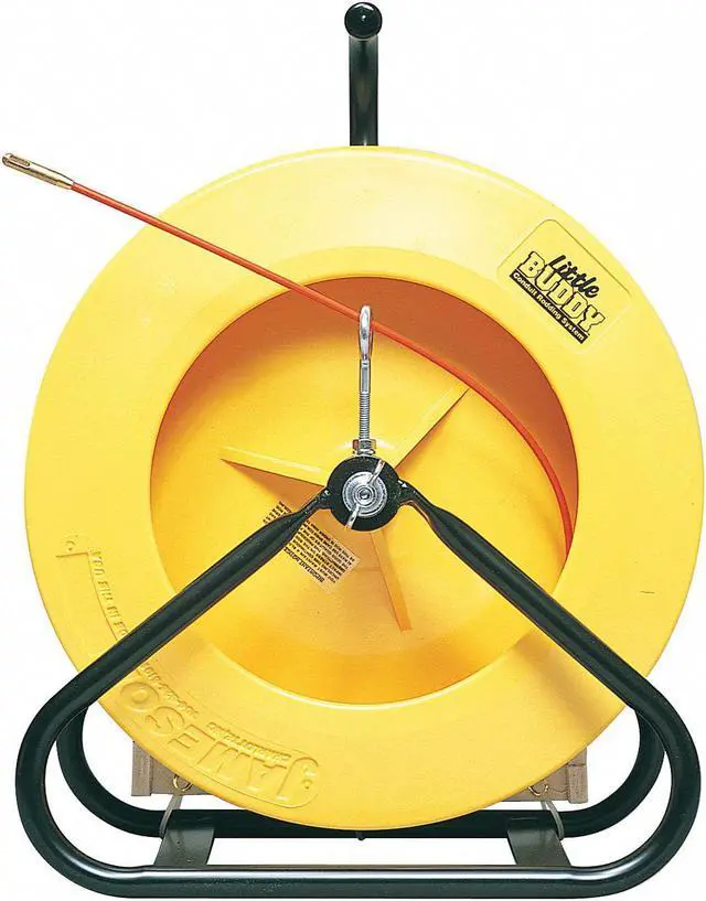 Alt view image 2 of 3 - JAMESON 10-316-200 Little Buddy Fish Tape w/ 200 ft. of 3/16" Fiberglass Rod