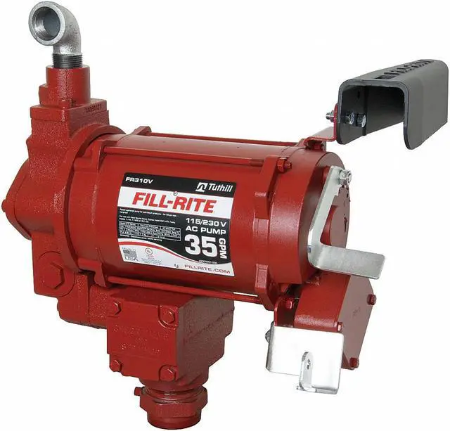 Alt view image 3 of 3 - Fill-Rite BD310VN 32 GPM 115/230-Volt AC 1-Inch Super High Flow Pump