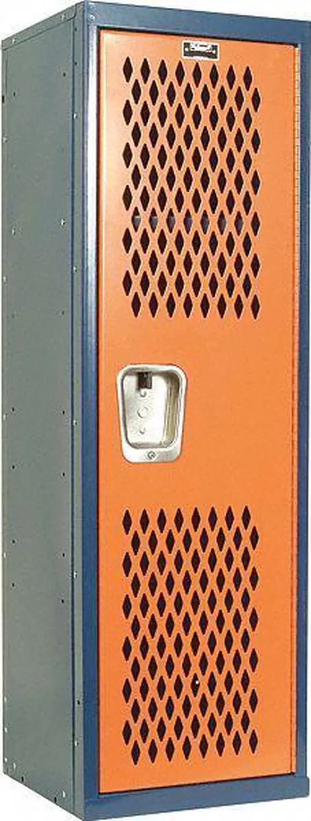 Alt view image 3 of 4 - Home Team Locker,Navy Blue/Orange HALLOWELL HTL151548-1JH