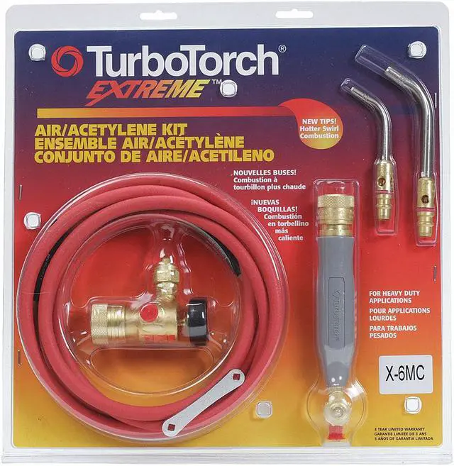 Alt view image 3 of 3 - TURBOTORCH 0386-0339 Air/Acetylene Kit