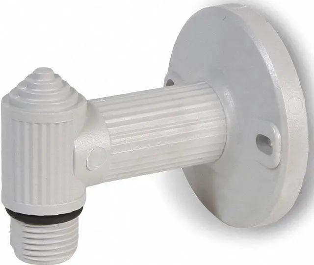 Alt view image 2 of 3 - EDWARDS SIGNALING 270TWM Threaded Wall Mount,Polycarbonate,Gray