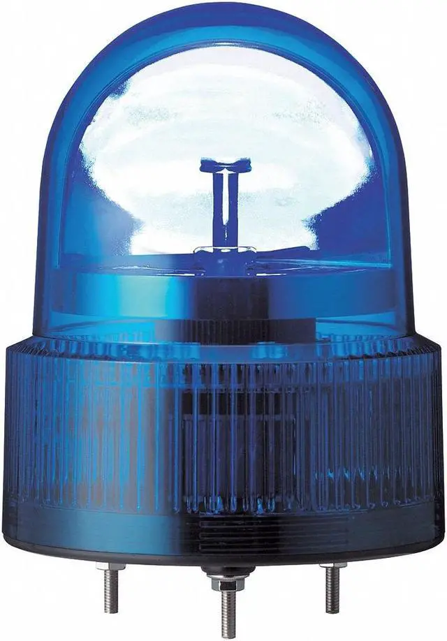Alt view image 2 of 2 - SCHNEIDER ELECTRIC XVR12B06S Beacon Light, Blue, LED, 24V AC/DC, 138 FPM, 4