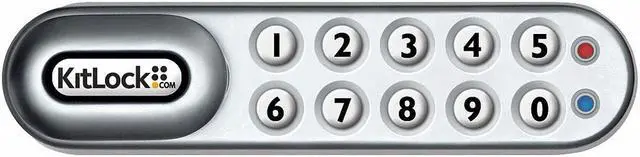Main image of Codelocks Zinc Alloy,  Electronic Keyless Lock,  Keypad,  Finish Powder Coated