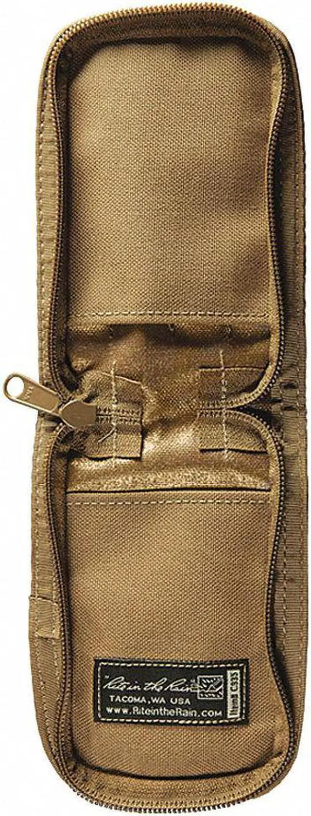 Alt view image 3 of 5 - RITE IN THE RAIN C935 Cordura Cover,Tan Cover,3x5In