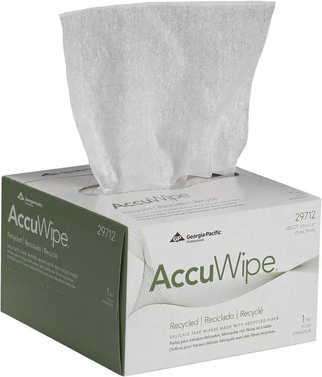 Alt view image 4 of 12 - GEORGIA-PACIFIC 29712 Delicate Task Wipes, 8-1/4" x 4-1/2", 60 Pack, 280 Wipes/