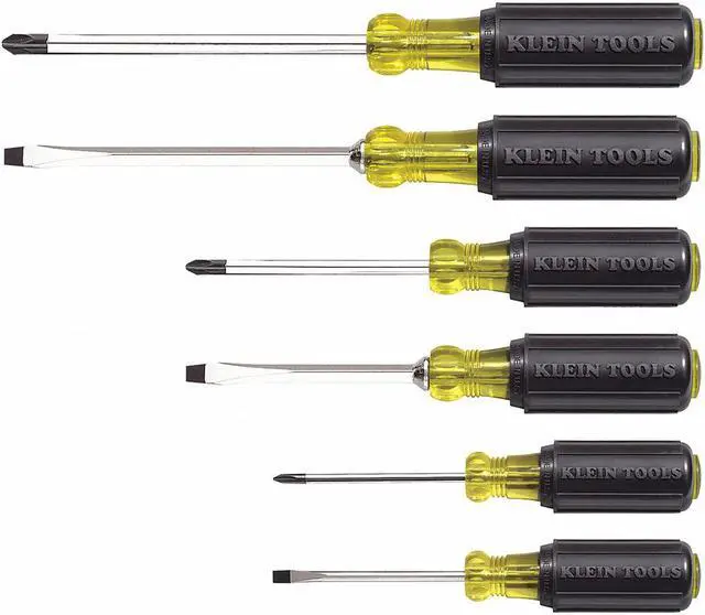 Alt view image 9 of 11 - Klein Tools 409-85074 Screwdriver Set 6Pc Cushion-Grip Assortment