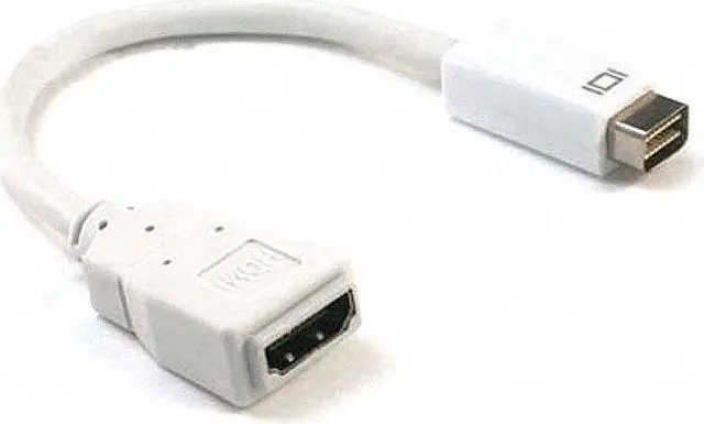 Alt view image 2 of 6 - Monoprice Mini-DVI to HDMI Adapter For HDMI Equipped Display, HDTVs, Projectors, and Digital Monitors