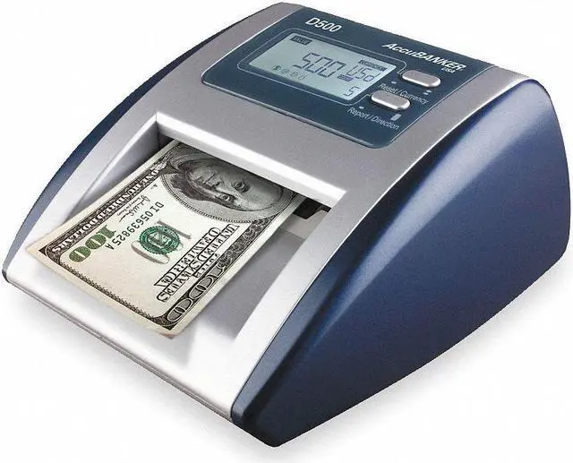 Alt view image 4 of 12 - Accubanker Digital Counterfeit Detector  D500