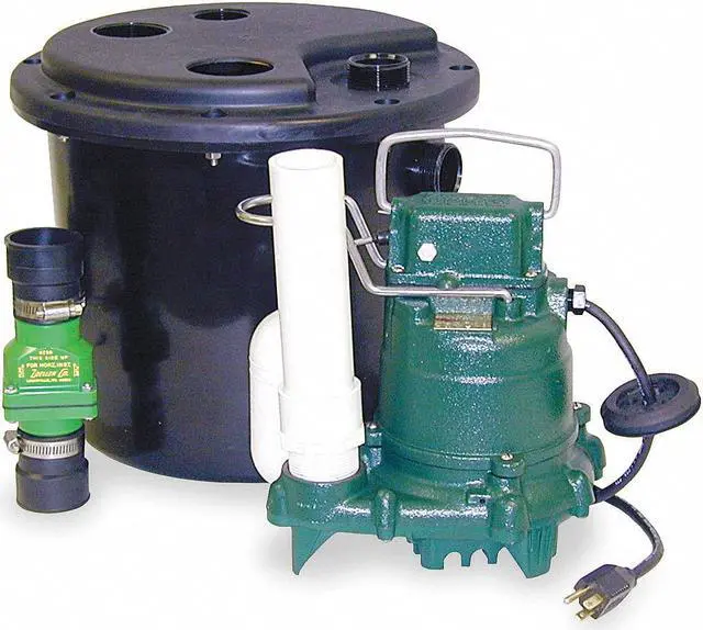 Alt view image 3 of 6 - ZOELLER 105-0001 Drain Pump Kit,3/10 HP