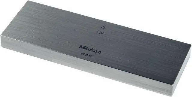 Main image of MITUTOYO 611204-531 Gage Block,Rect,Steel,4.00 In,ASME 0
