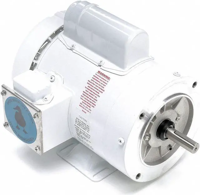 Alt view image 2 of 2 - LEESON 113587.00 Washdown Motor, 3/4HP, Face/Base, 56C Frame