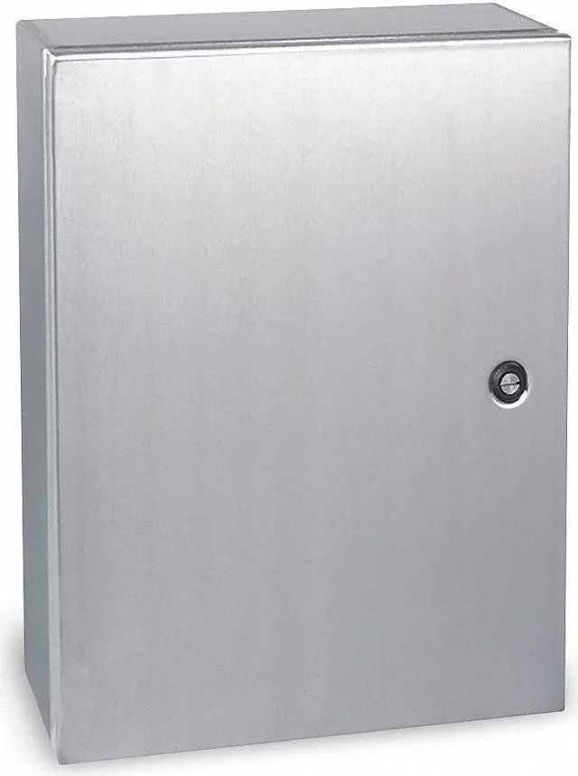 Main image of WIEGMANN N412242408SSC NEMA 3R, 4, 4X, 12 24.0 in H x 24.0 in W x 8.0 in D Wall