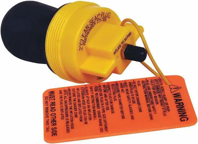 Alt view image 2 of 3 - CHERNE 271705 Pipe Plug,Pneumatic,2 In