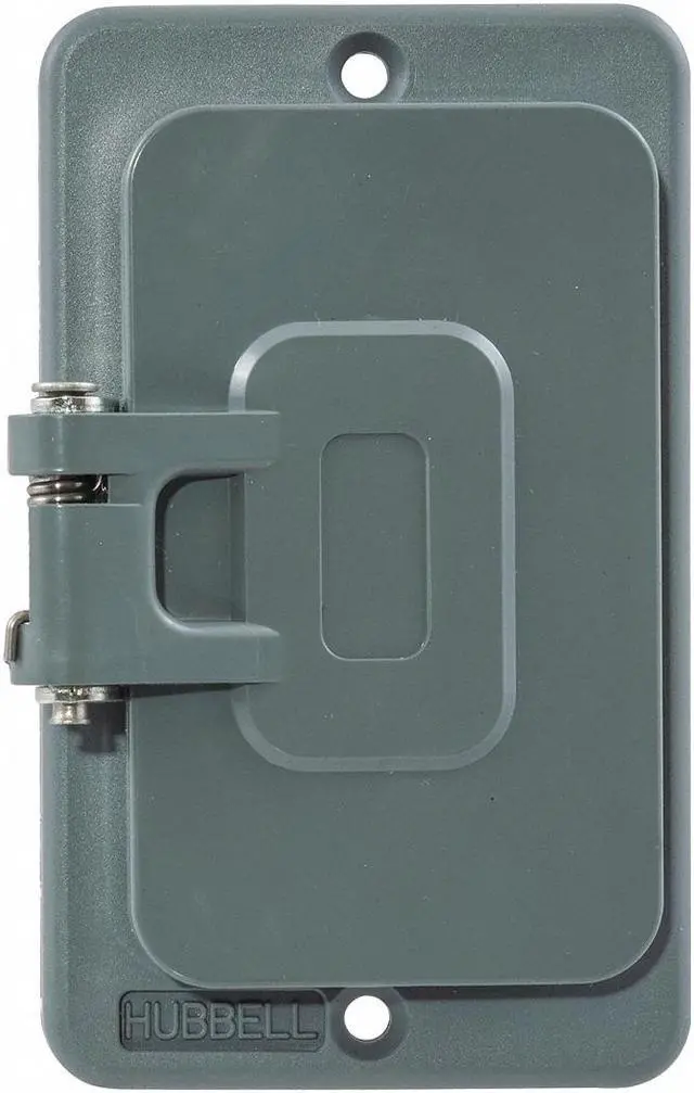 Main image of HUBBELL WIRING DEVICE-KELLEMS HBL3061 1 -Gang Vertical Weatherproof Cover,